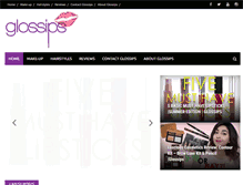 Tablet Screenshot of glossips.com
